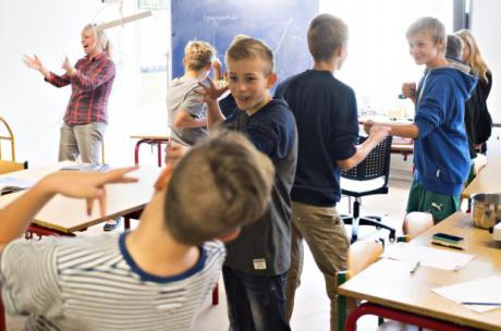 Hedelyskolen styrker formen til et nyt skoleår