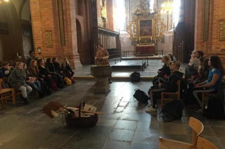 Elever har skabt middelaldermateriale til museum